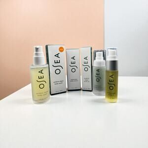 3 PC Osea Travel Set-Undaria Algae Body Oil-Body Wash-& Hyaluronic Body Serum
